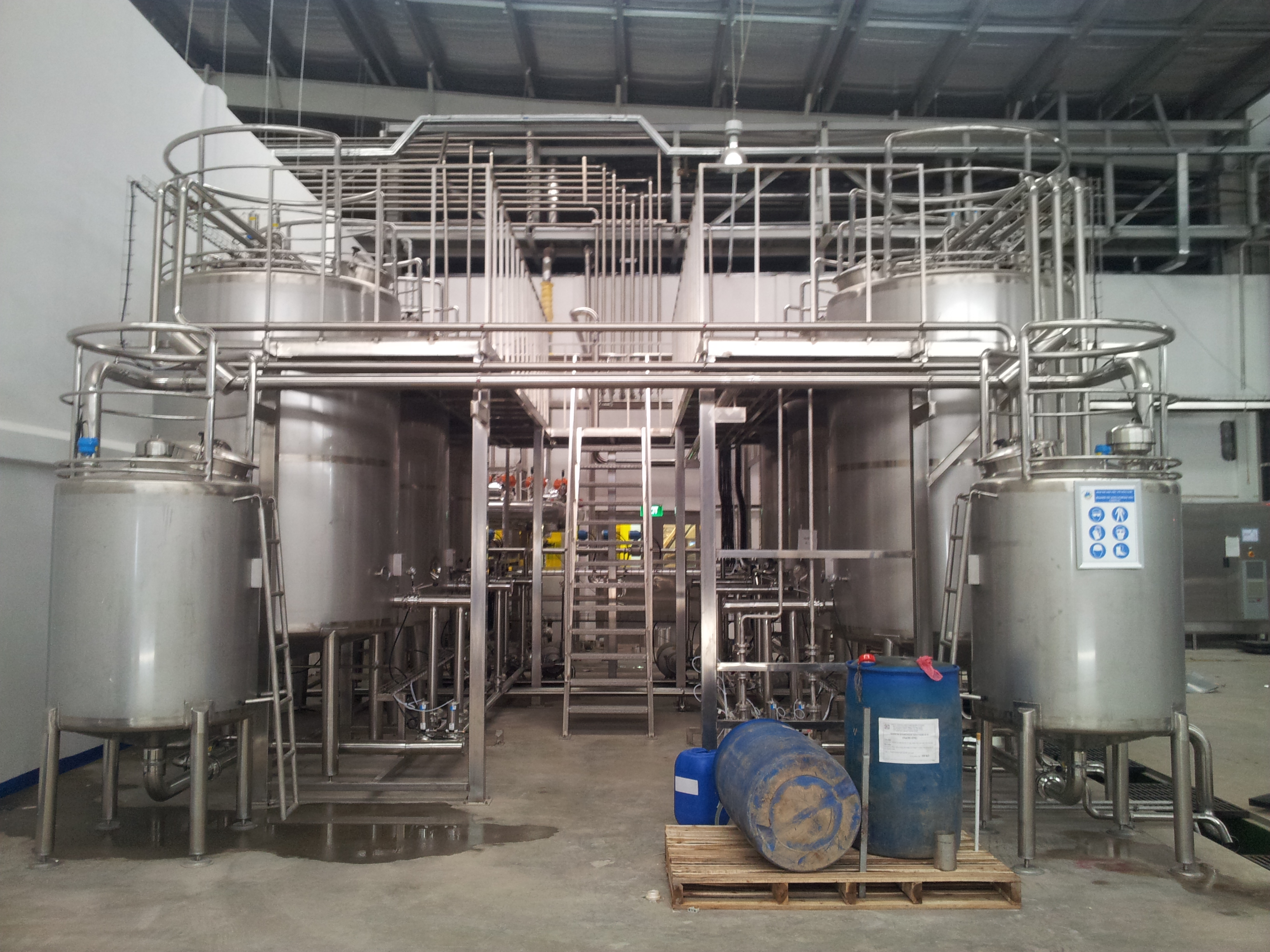 Soft drinks production plant 사진